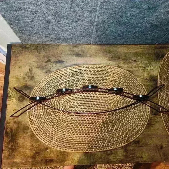 Arch Table Centerpiece Decoration 5 Tealight Candle Holder 22.5in x 4.5in - Picture 7 of 10